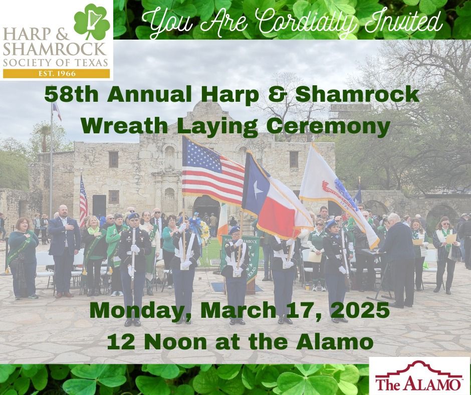 58th Annual Alamo Wreath Laying Ceremony