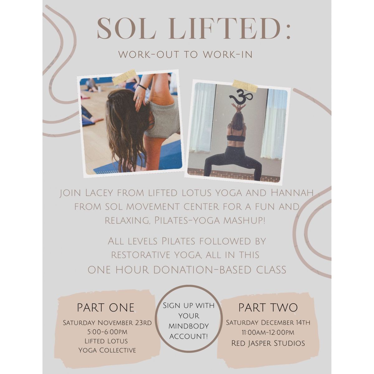 Sol Lifted: Work Out to Work In at Lifted 