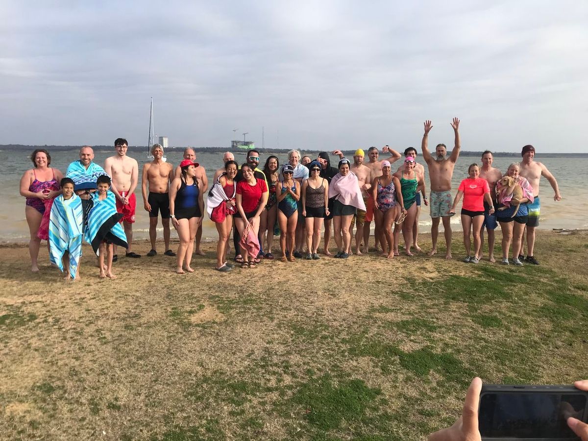 Annual Polar Bear Plunge for Endorphins and Good Causes