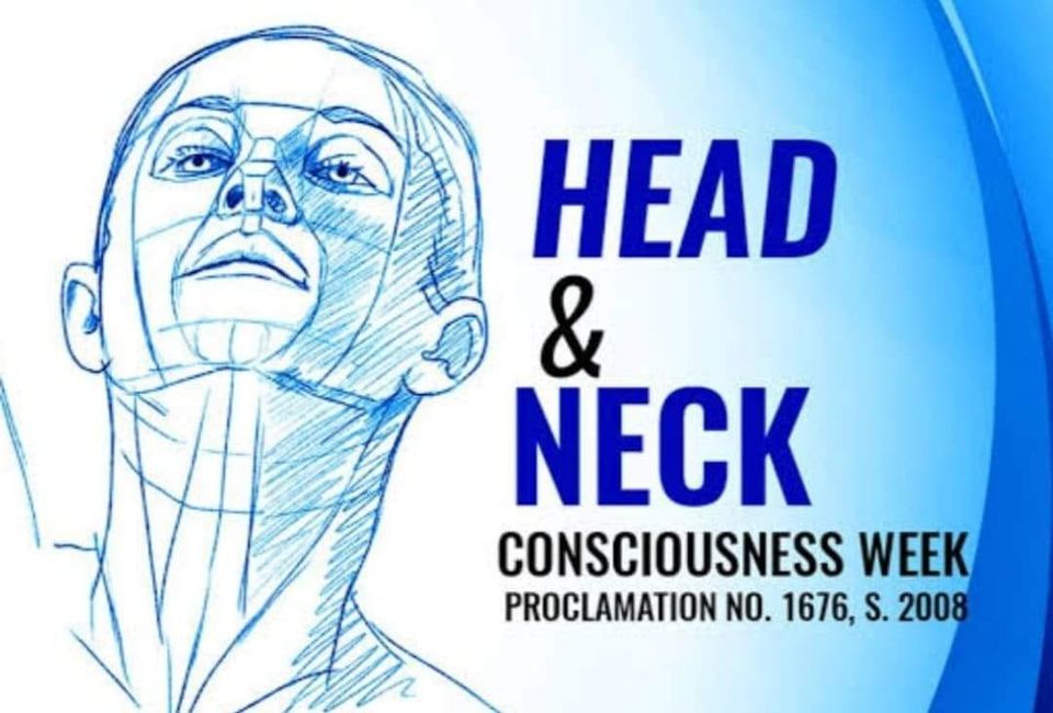 HEAD AND NECK CONSCIOUSNESS WEEK