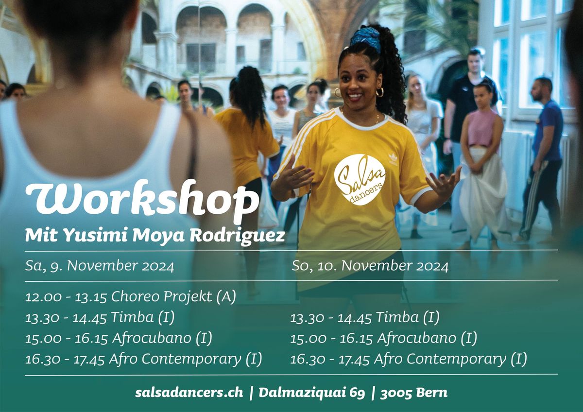 Workshop Weekend mit Yusimi Moya Rodriguez