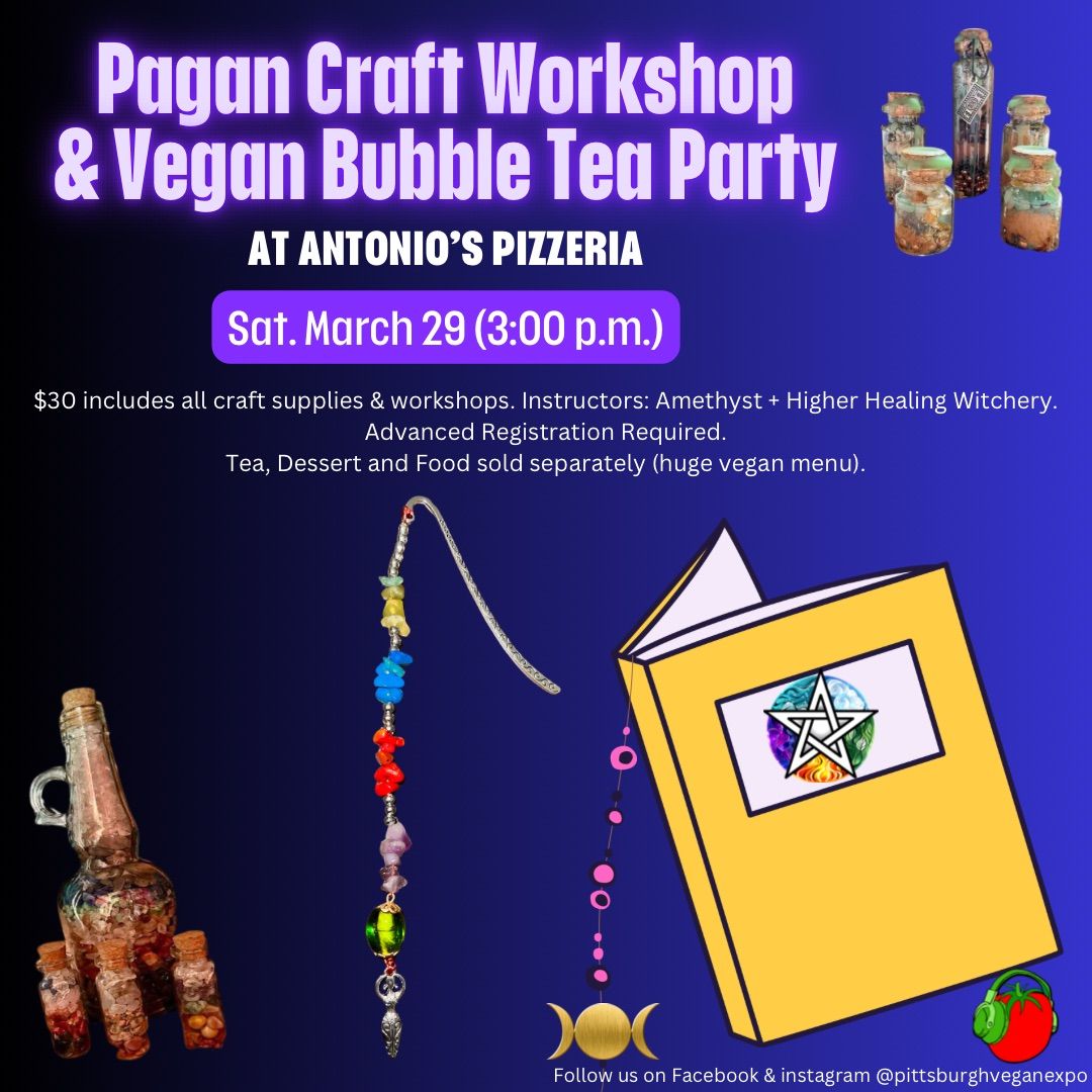 Pagan Craft Workshop & Vegan Bubble Tea Party