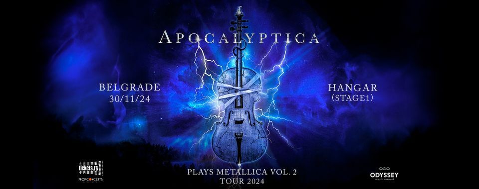 Apocalyptica: Plays Metallica Vol. 2 Tour 2024 - BEOGRAD