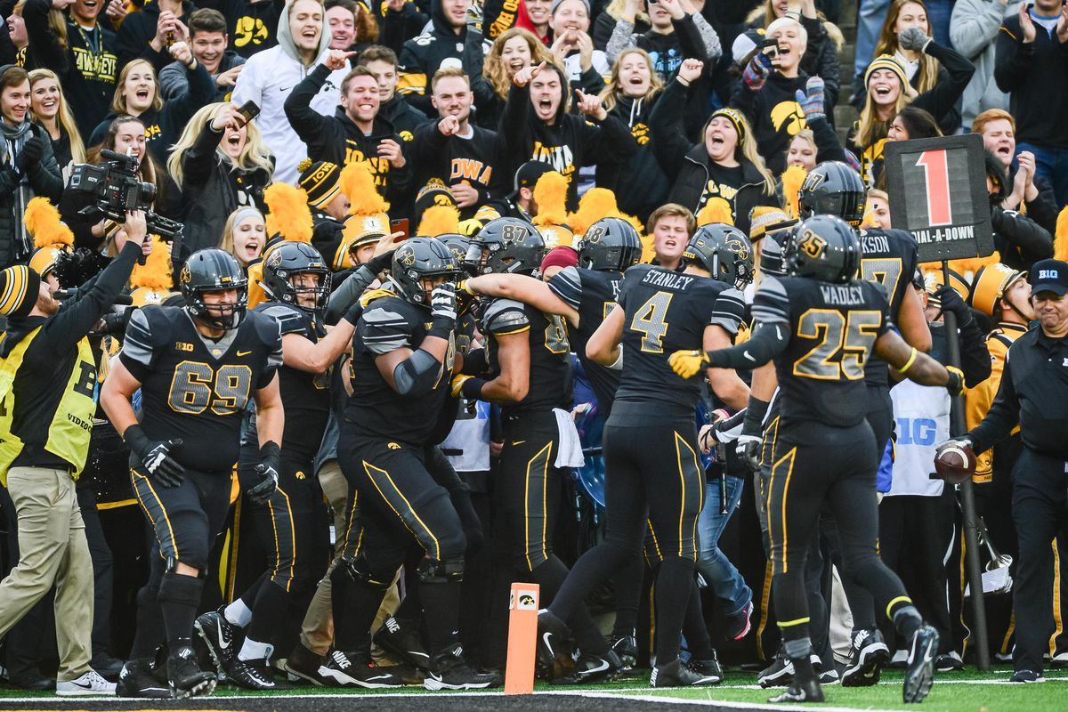 Iowa Hawkeyes at Ohio State Buckeyes Football