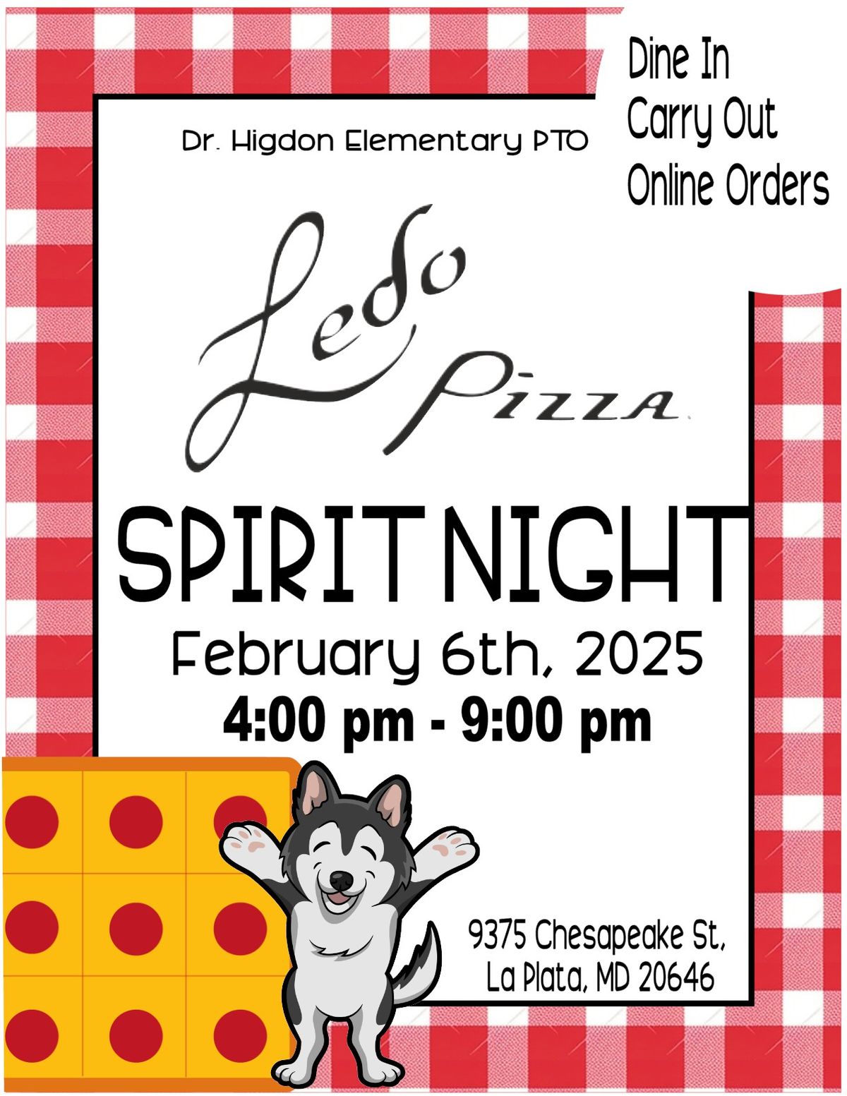 Ledos Spirit Night