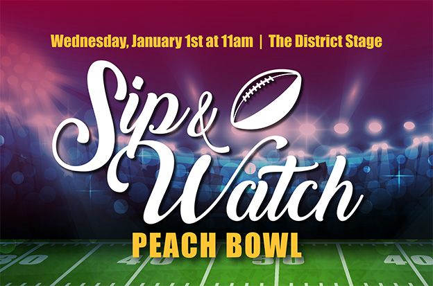 Sip & Watch - The Peach Bowl