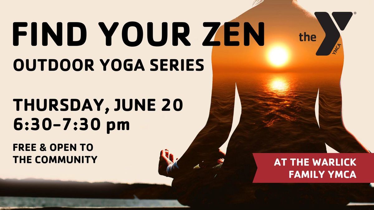 Outdoor Yoga Series at the Warlick Family YMCA