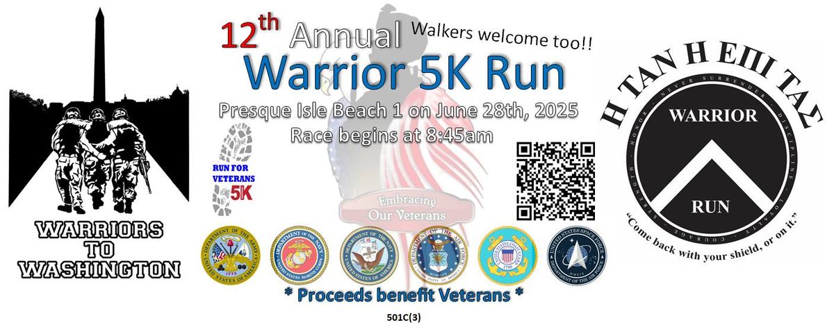 12th Annual Warrior 5K Run