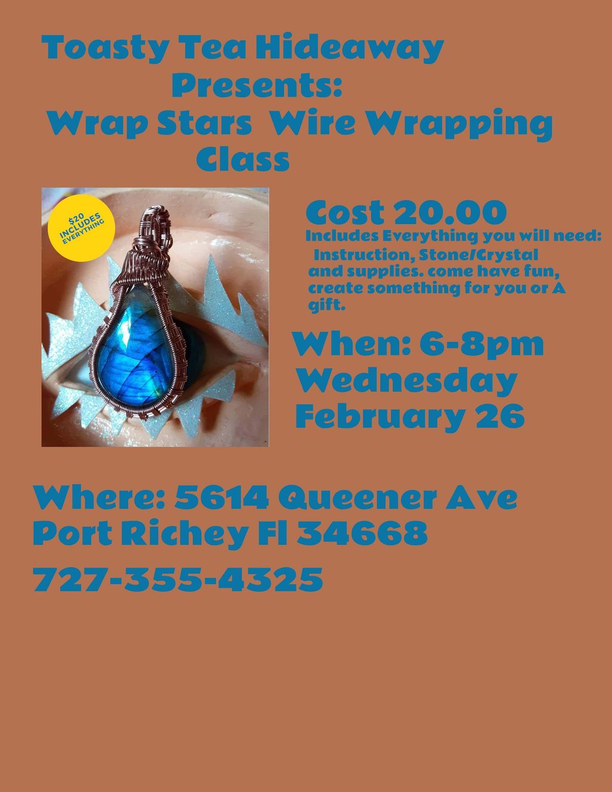 Wire Wrapping Class