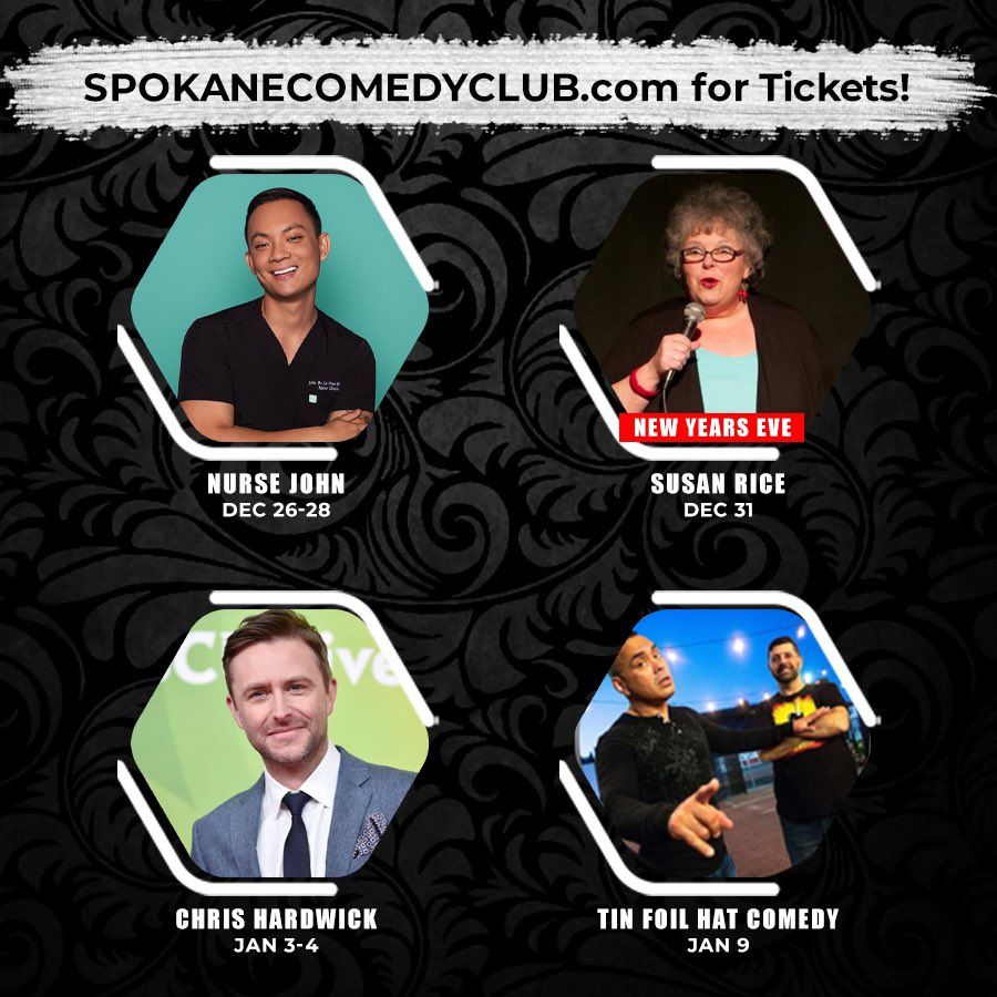 Susan Rice at Spokane Comedy Club