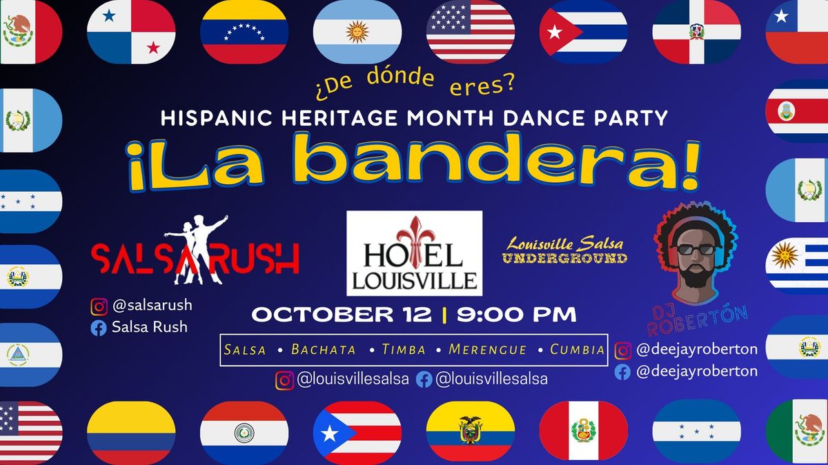 Hispanic Heritage Month Dance Party at Hotel Louisville