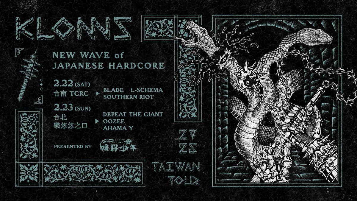 KLONNS 2025 TAIWAN TOUR \u53f0\u5317\u5834