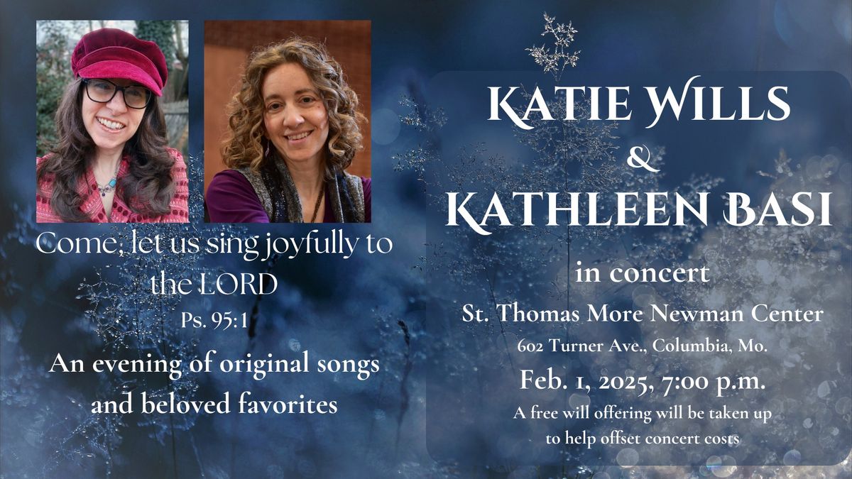 Kathleen Basi & Katie Wills in concert