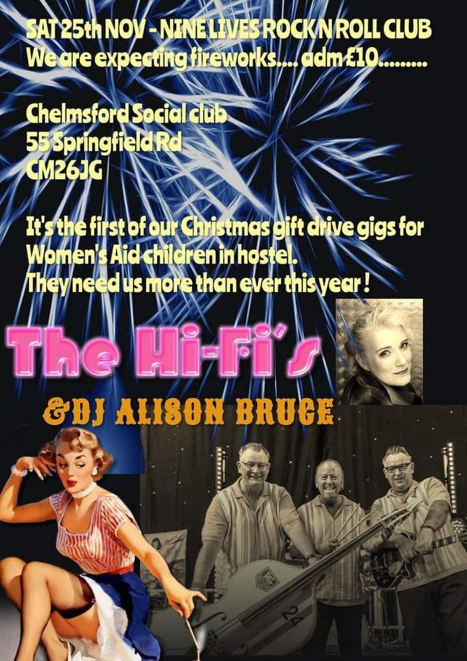 The Hi-Fis and DJ Alison Bruce