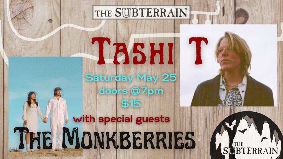 Tashi T and special guests The Monkberries
