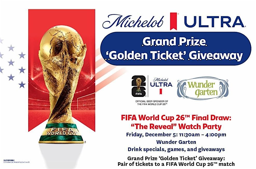 FIFA World Cup 26\u2122 Final Draw Watch Party: \u201cThe Reveal\u201d