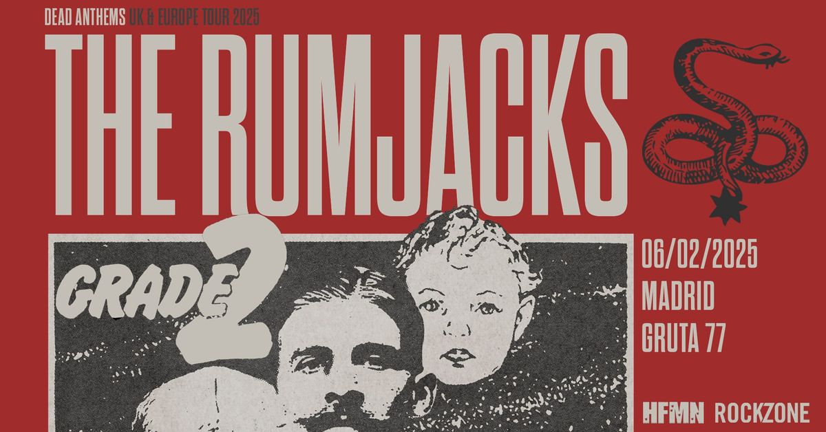 The Rumjacks + Grade 2 (06\/02\/2025) MADRID @ Gruta 77