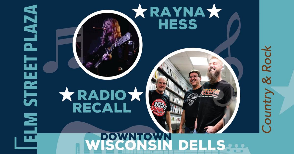 Free Downtown Entertainment by Rayna Hess and Radio Recall