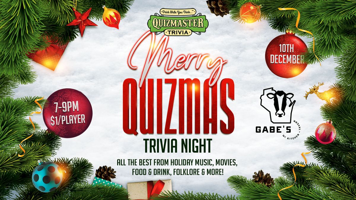 Merry Quizmas Trivia Night