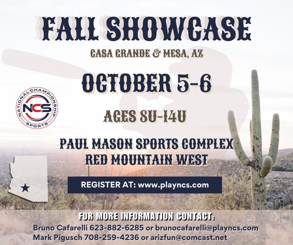 NCS Fall Showcase - Baseball Tournament