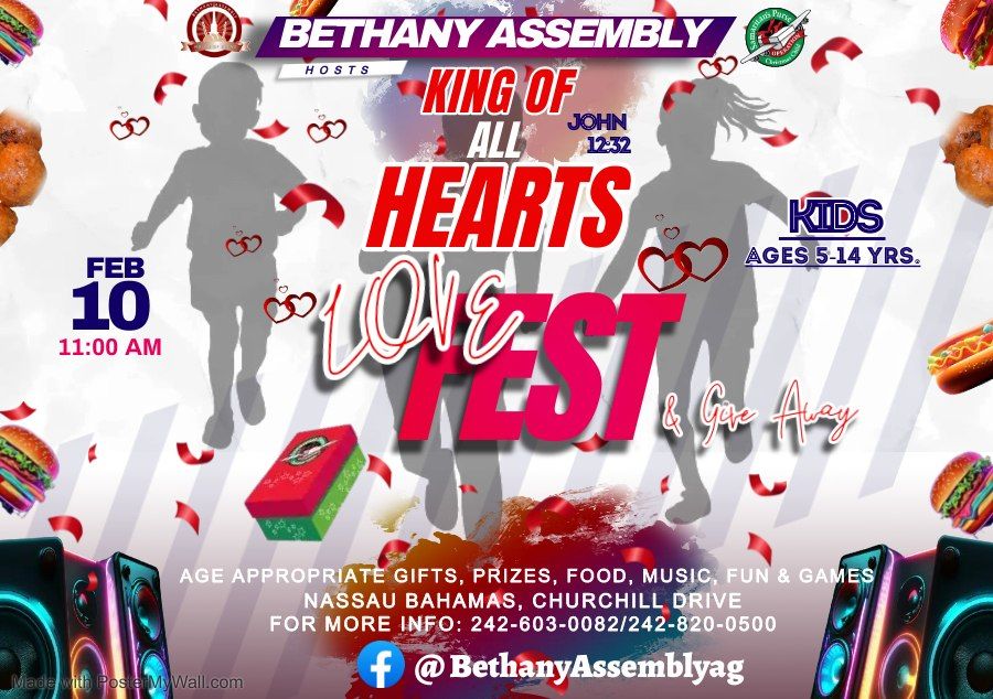 KING OF ALL HEARTS LOVE FEST & GIVE AWAY