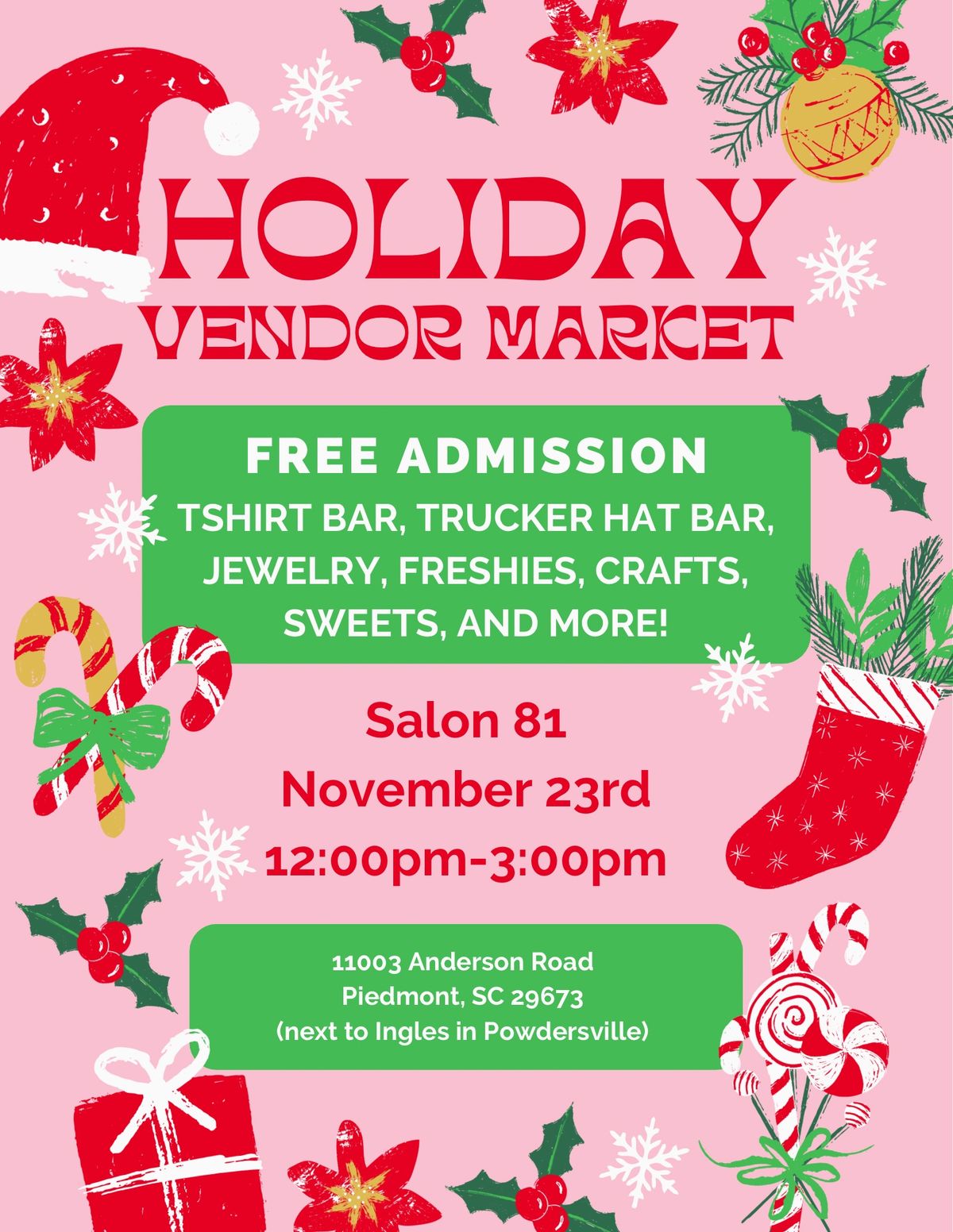 Holiday Vendor Market