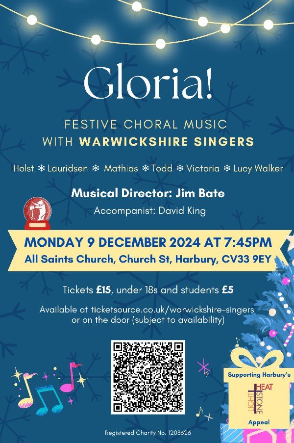 Gloria! Festive Choral Music from Warwickshire Singers