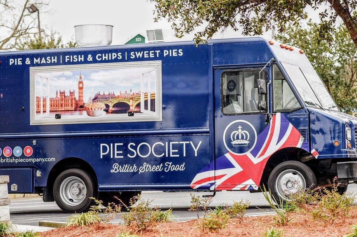 Pie Society "Betty" Food Truck @ The Britannia Pub on Wilmington Island