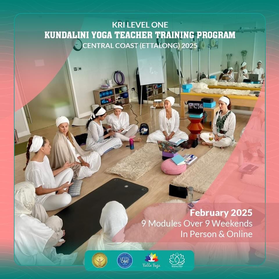 KRI Level One Kundalini Yoga Teacher Training Program Central Coast