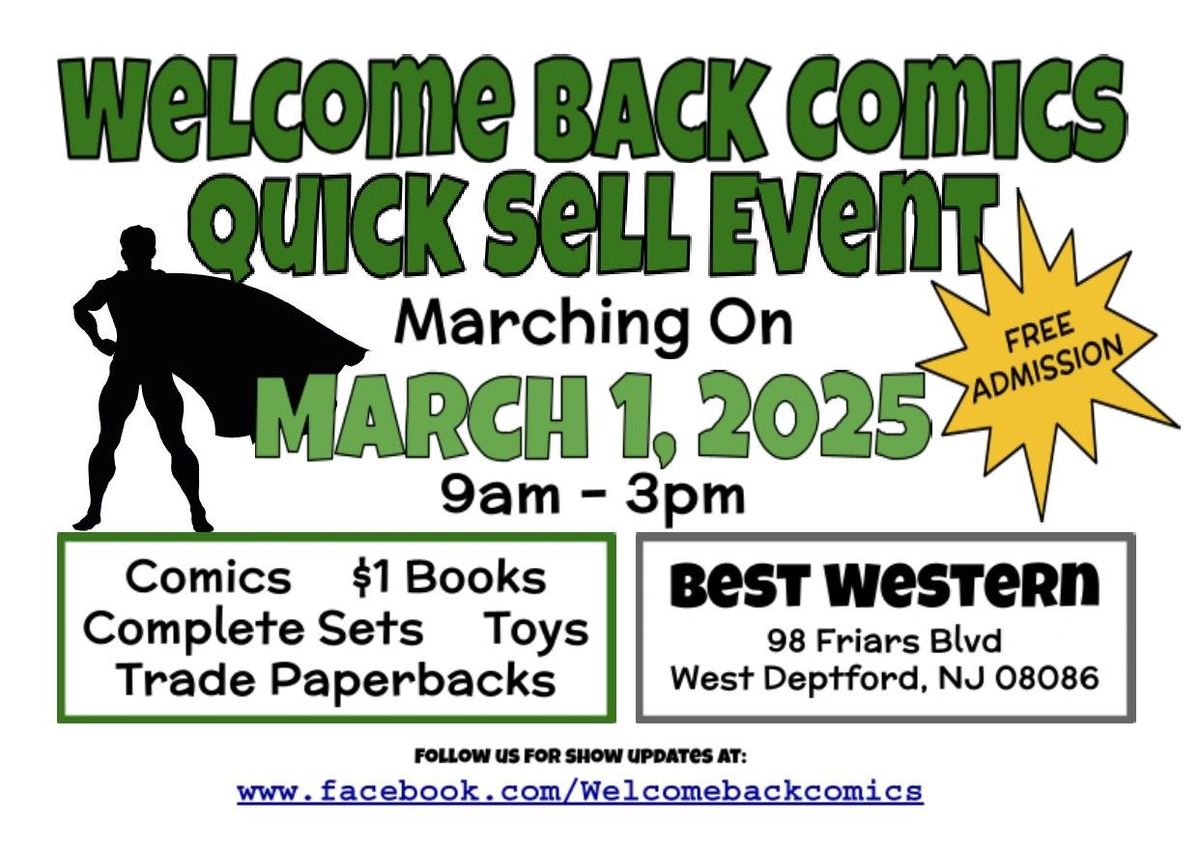 Welcome Back Comics Quicksell Event 11