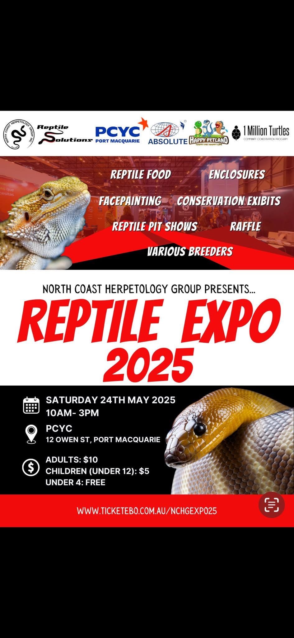 Port Macquarie Reptiles' Expo