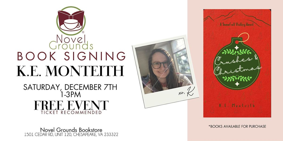 Book Signing - Author K.E. Monteith