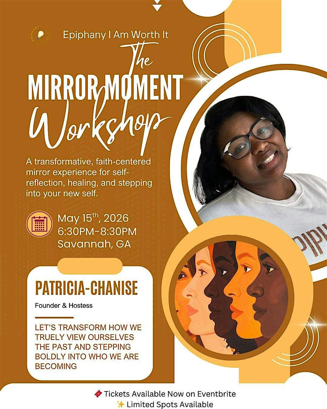 Epiphany I Am Worth It: The Mirror Moment Workshop