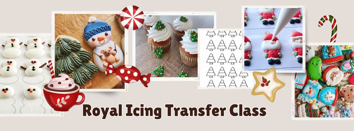 Royal Icing Transfer Class with Wesley Made Sweets