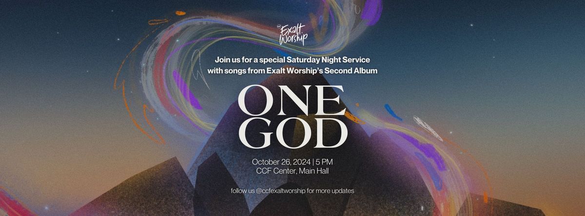 One God Album Launch and Worship Night