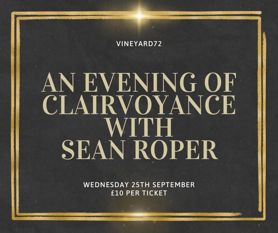 An evening of clairvoyance with Sean Roper