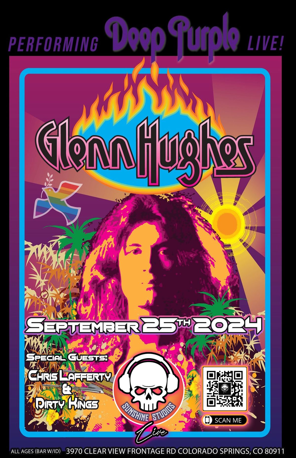 KBPI Presents Glenn Hughes (Deep Purple, Black Sabbath) at Sunshine Studios Live (CO Springs) 