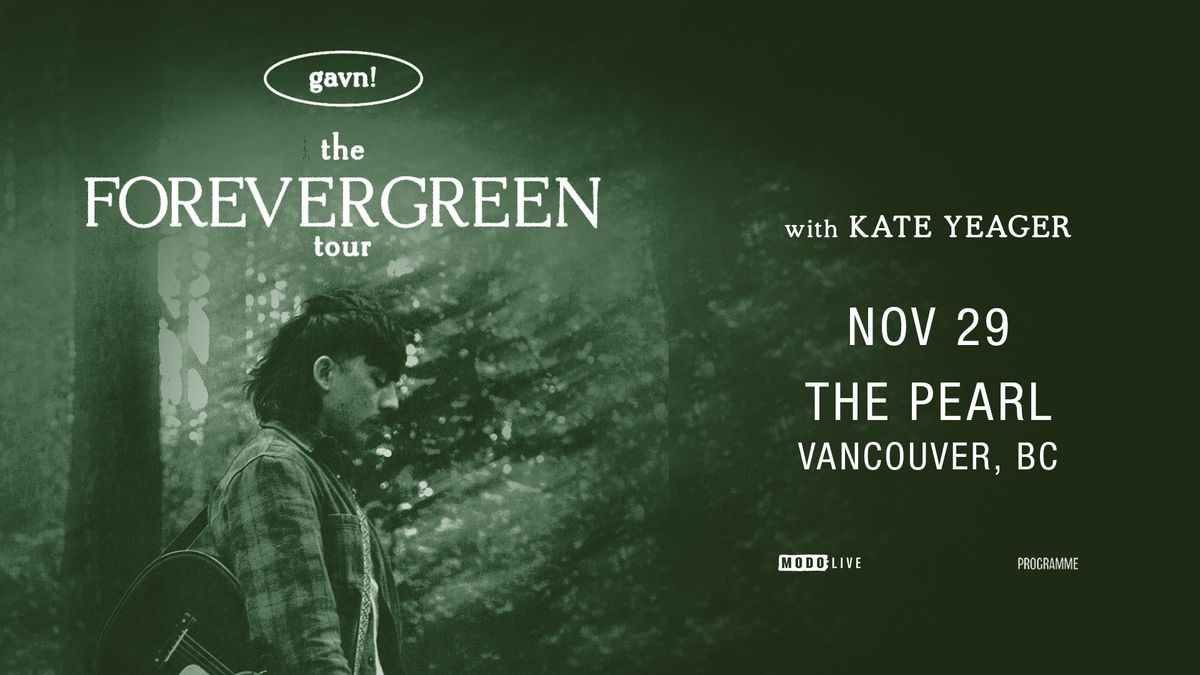 gavn! w\/ Kate Yeager - Vancouver