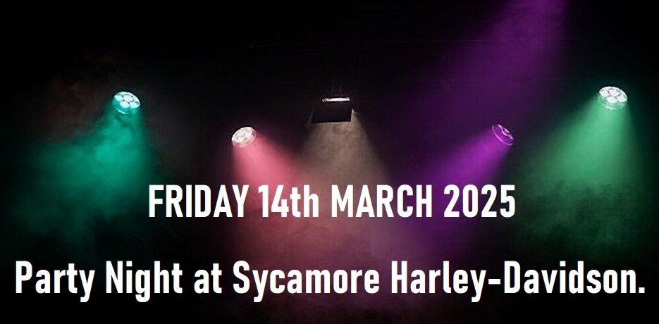 Sycamore Harley-Davidson Launch Party Night