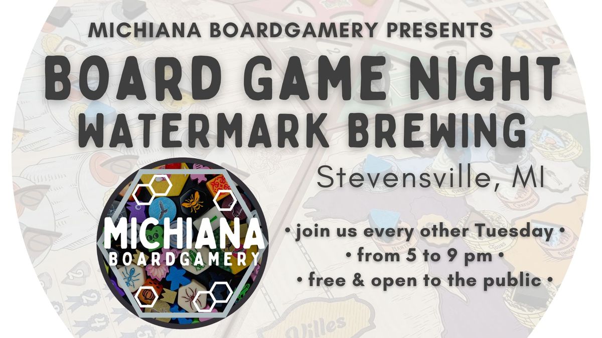 Board Game Night at Watermark