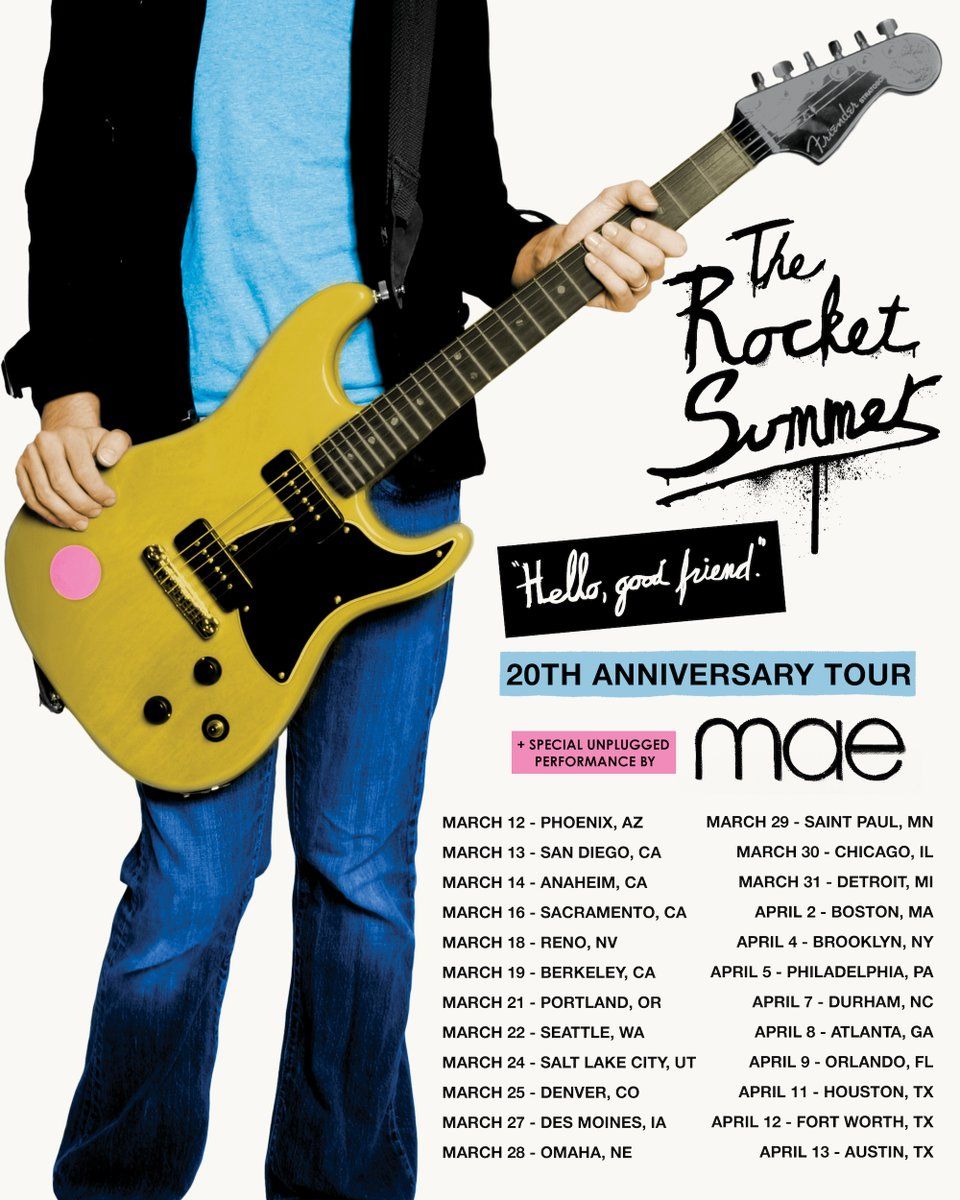 The Rocket Summer (21+)