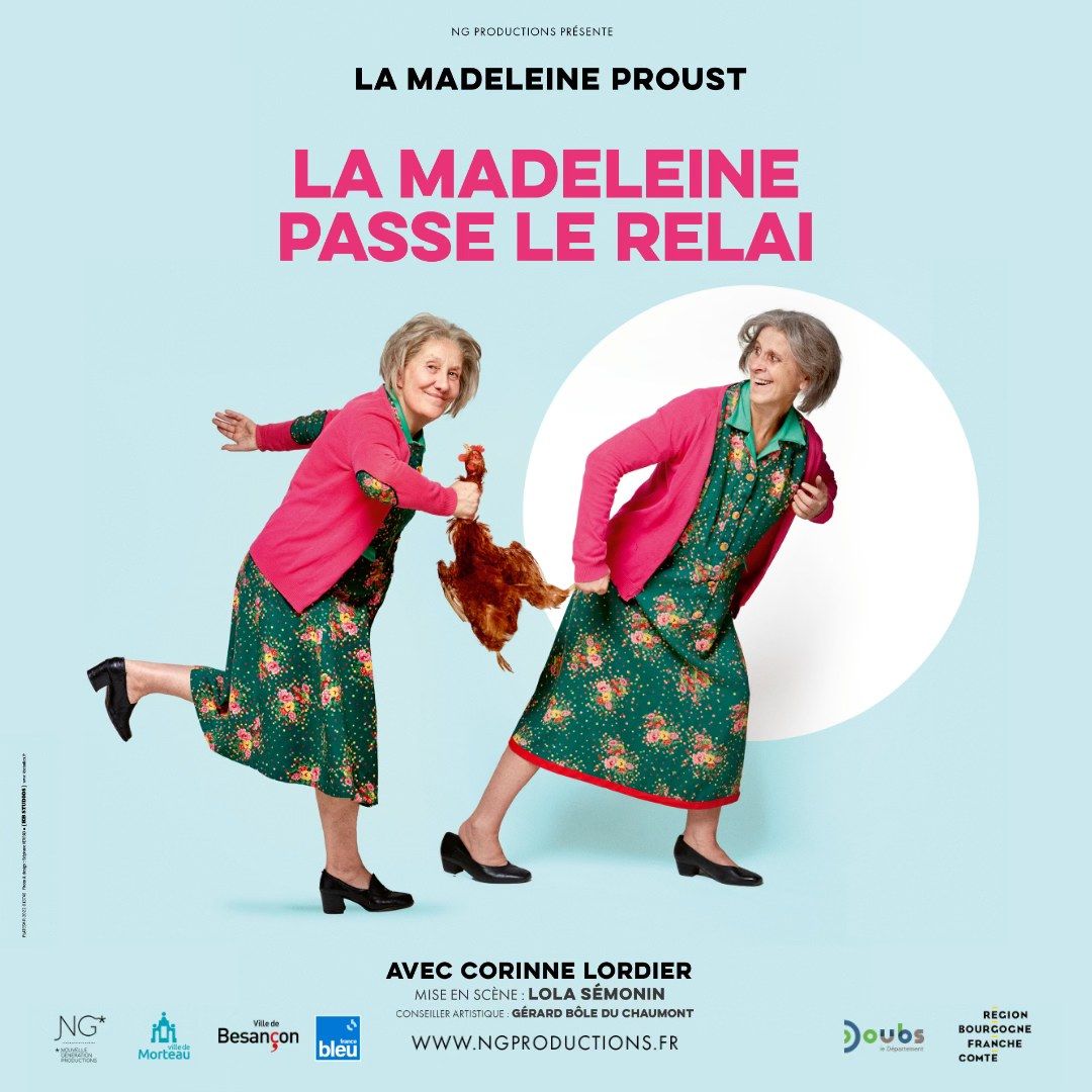 La Madeleine Proust \u2022 Th\u00e9\u00e2tre Ledoux \u2022 Besan\u00e7on \u2022 5 Avril 2025 ( 16h + 20h30 )