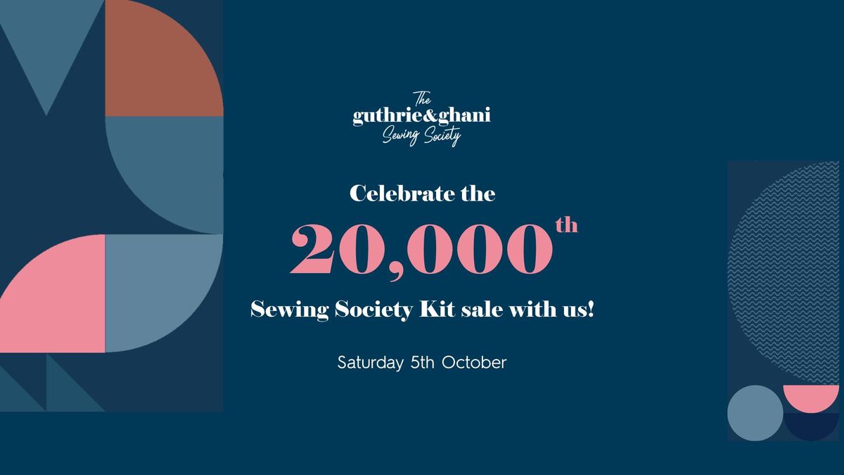 20,000th Sewing Society Kit Celebration! 