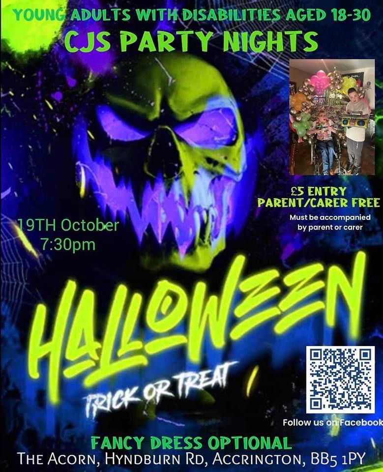 Halloween Club Night for Adults with Disabilities