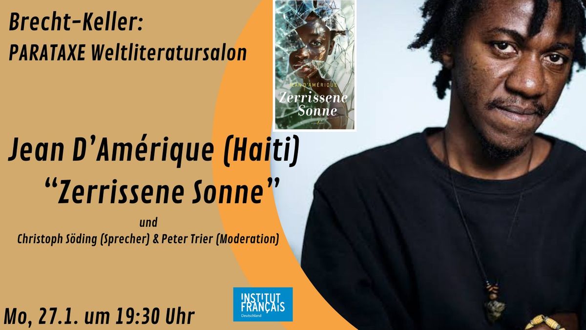 PARATAXE Weltliteratursalon mit Jean D'Amerique (Haiti)