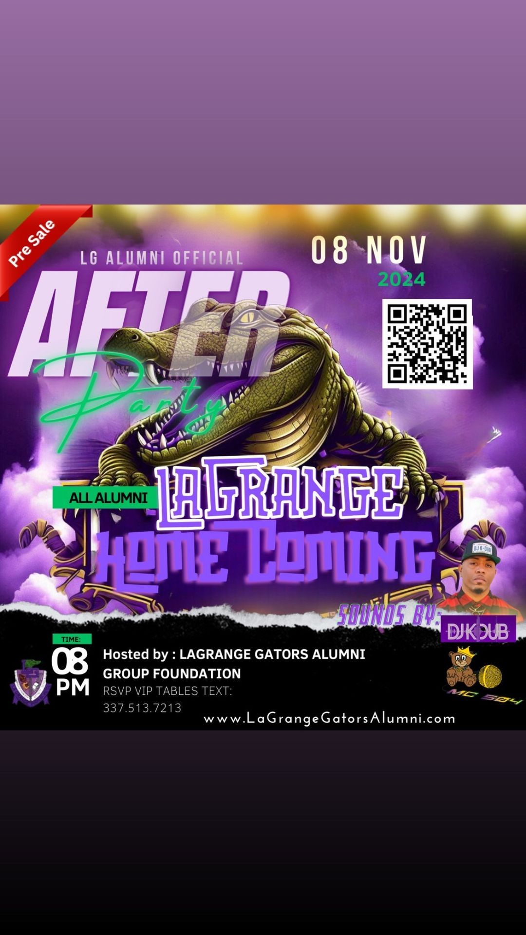 LaGrange Alumni Official After Party\ud83c\udf89