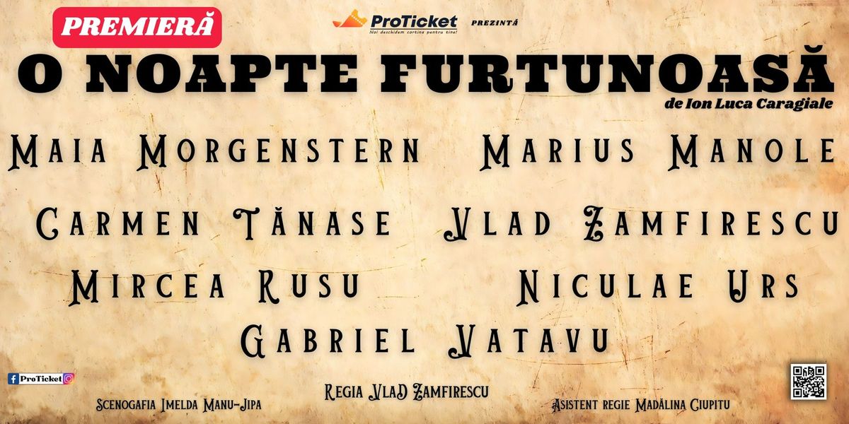 O noapte furtunoasa - Brasov - ora 20:00