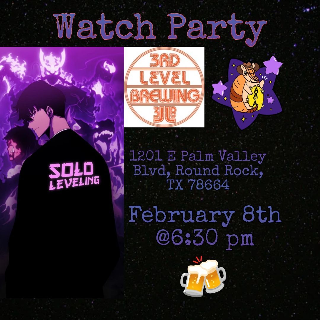 Solo Leveling Watch Party