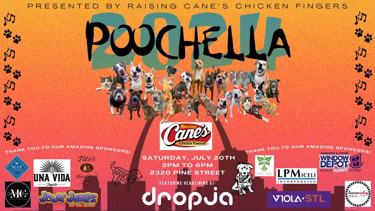 POOCHELLA 2024 - by Stray Rescue of St. Louis