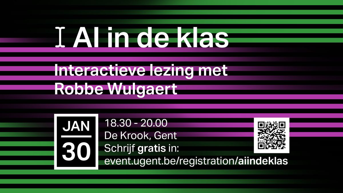 Interactieve lezing: AI in de klas